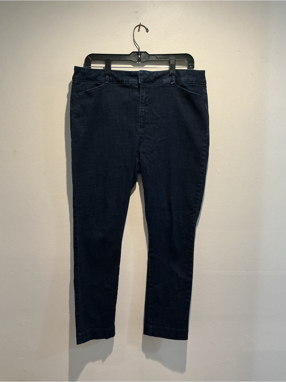 Old Navy Pixie Skinny Jeans Dark Wash High Rise Secret-Smooth Pockets Size 14